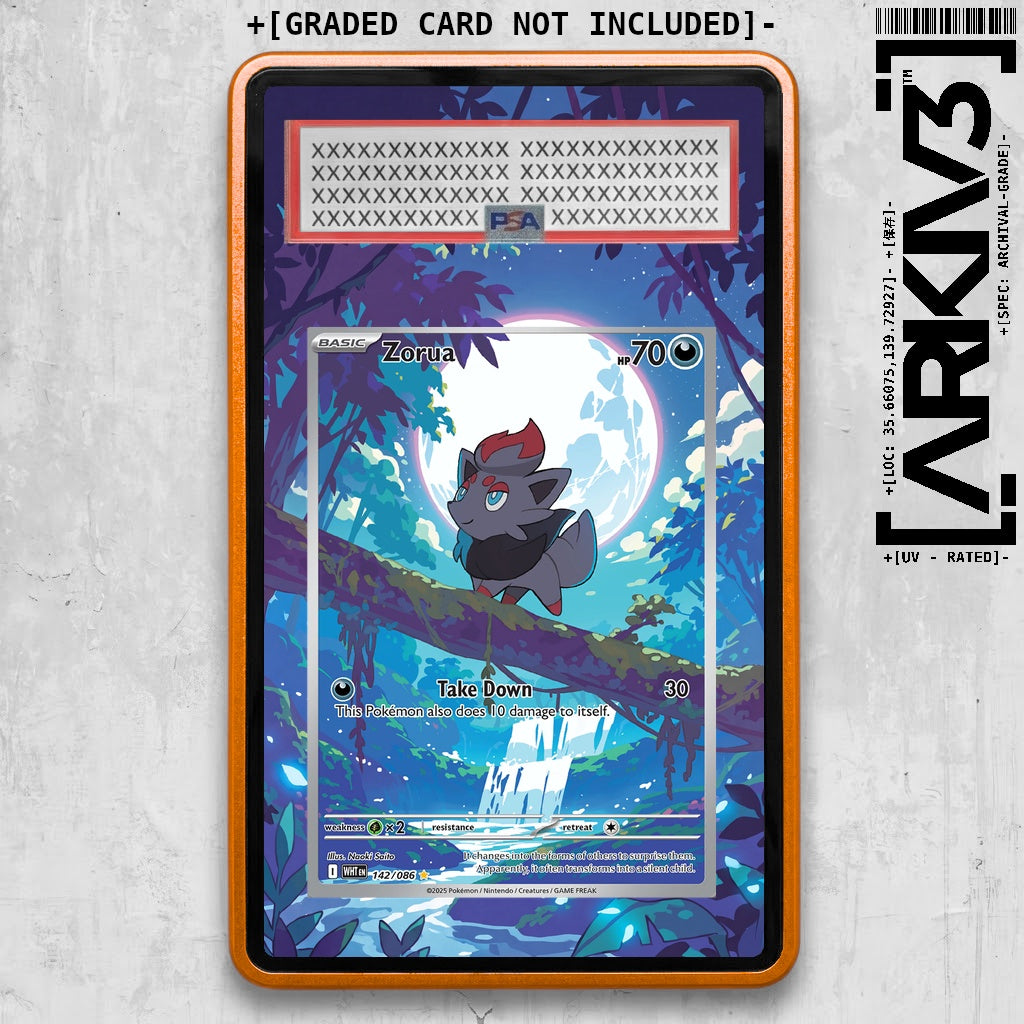 ARKIV3 PSA graded front - Orange