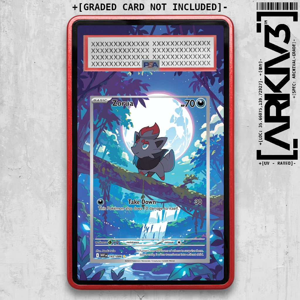 ARKIV3 PSA graded front - Red