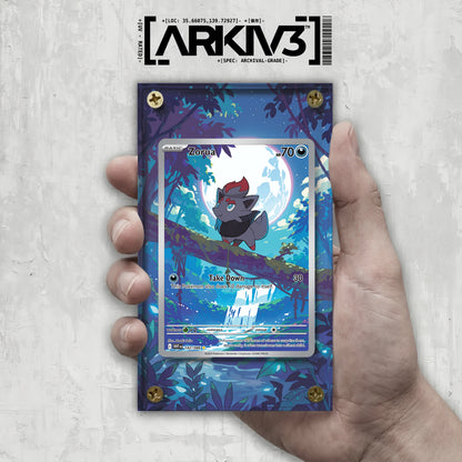 [UNIT: 142/86] // Zorua Extended Art Display Case - Raw
