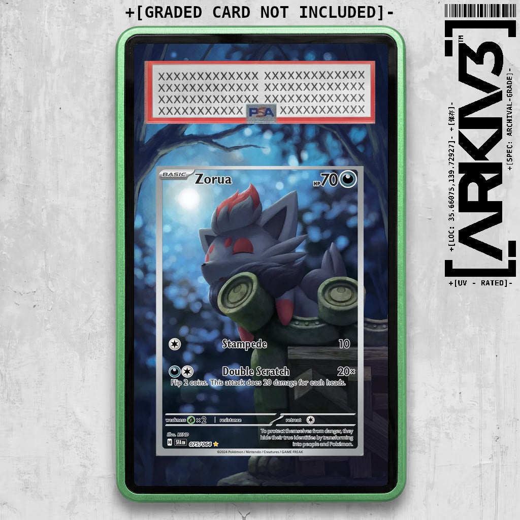 ARKIV3 PSA graded front - Green