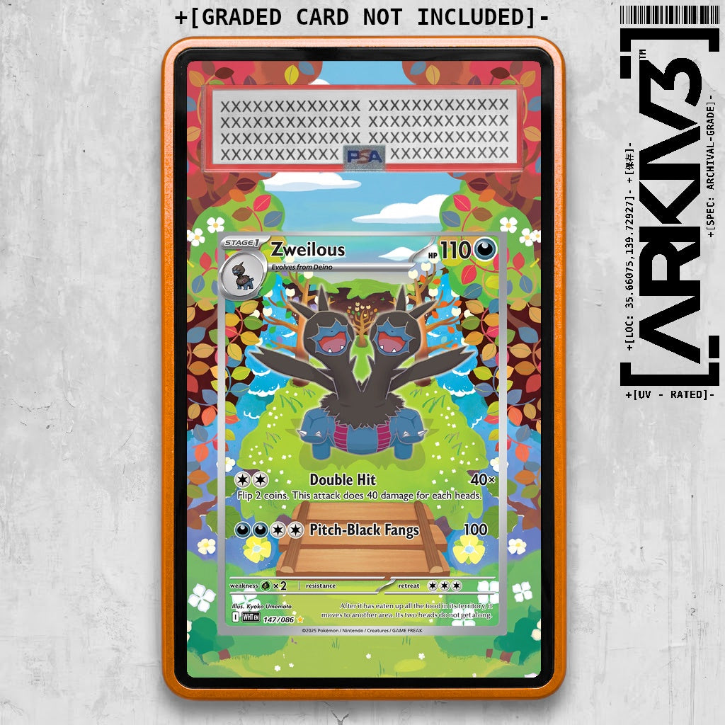ARKIV3 PSA graded front - Orange