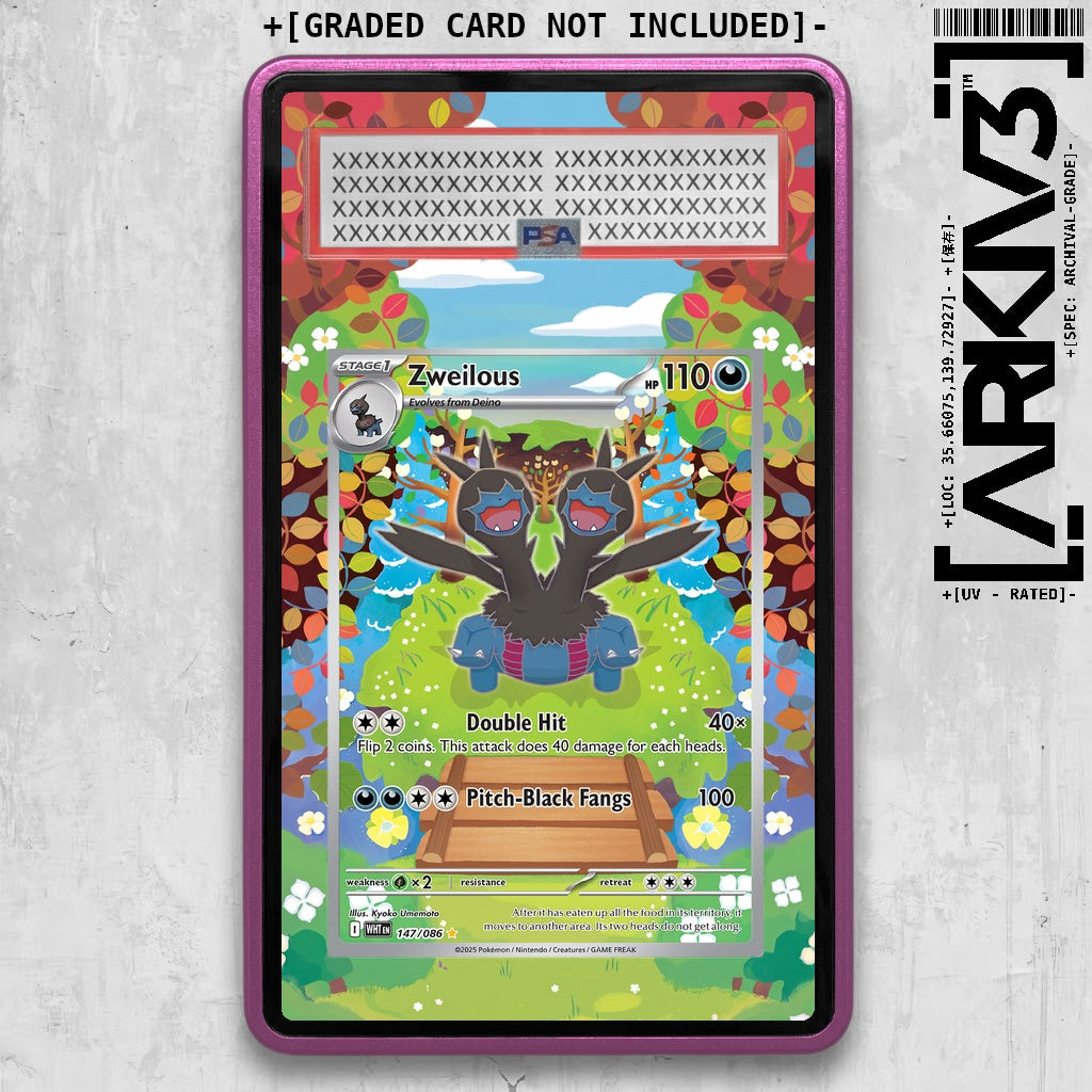 ARKIV3 PSA graded front - Purple