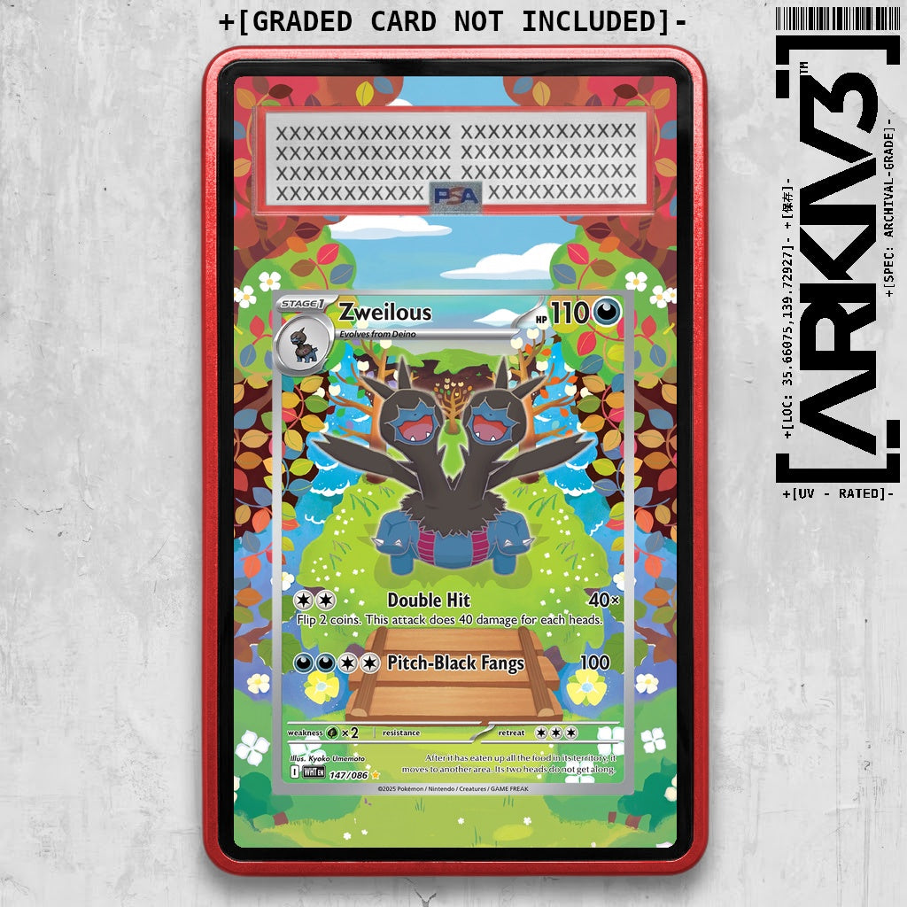 ARKIV3 PSA graded front - Red