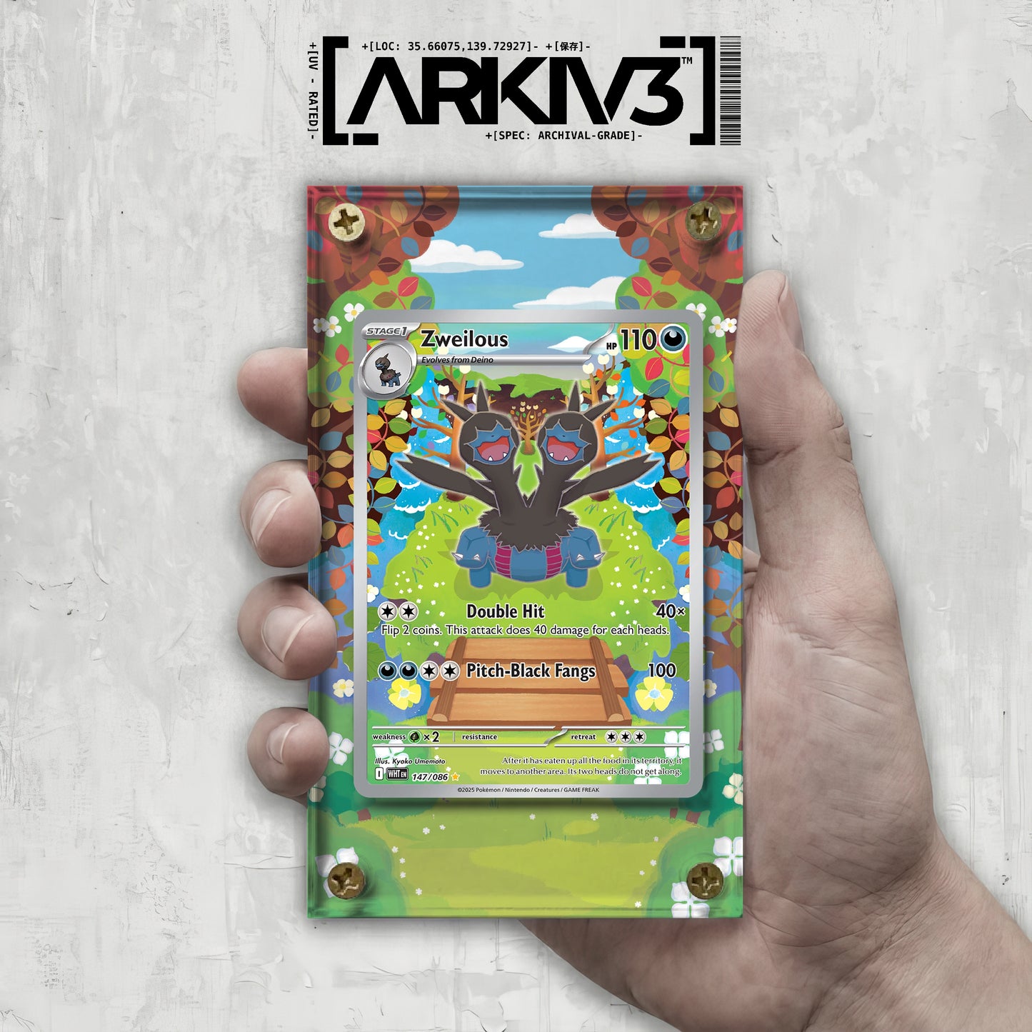 [UNIT: 147/86] // Zweilous Extended Art Display Case - Raw
