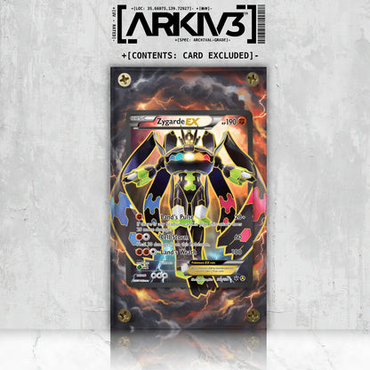 [UNIT: 54a124] //Zygarde EX Extended Art Display Case - Raw