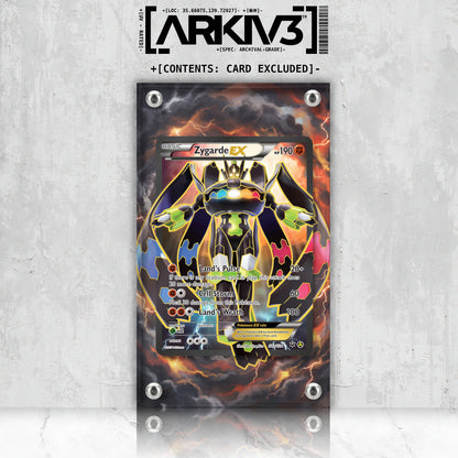 [UNIT: 54a124] //Zygarde EX Extended Art Display Case - Raw