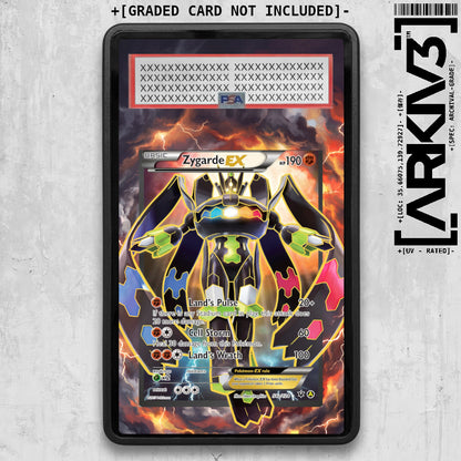 [UNIT: 54a124] //Zygarde EX Extended Art Display Case - Graded