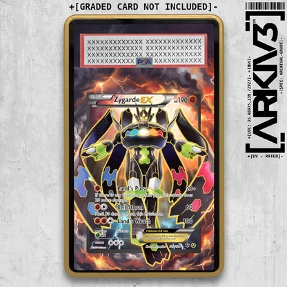 [UNIT: 54a124] //Zygarde EX Extended Art Display Case - Graded