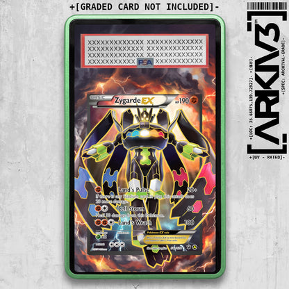 [UNIT: 54a124] //Zygarde EX Extended Art Display Case - Graded