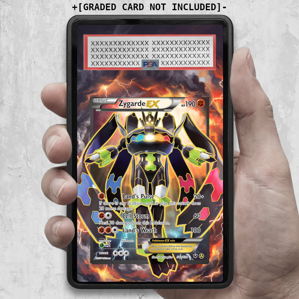 [UNIT: 54a124] //Zygarde EX Extended Art Display Case - Graded
