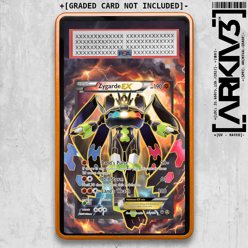 [UNIT: 54a124] //Zygarde EX Extended Art Display Case - Graded