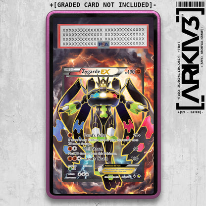 [UNIT: 54a124] //Zygarde EX Extended Art Display Case - Graded