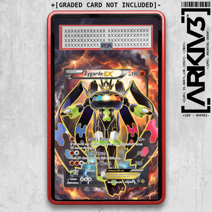 [UNIT: 54a124] //Zygarde EX Extended Art Display Case - Graded