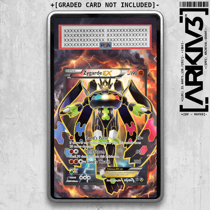 [UNIT: 54a124] //Zygarde EX Extended Art Display Case - Graded