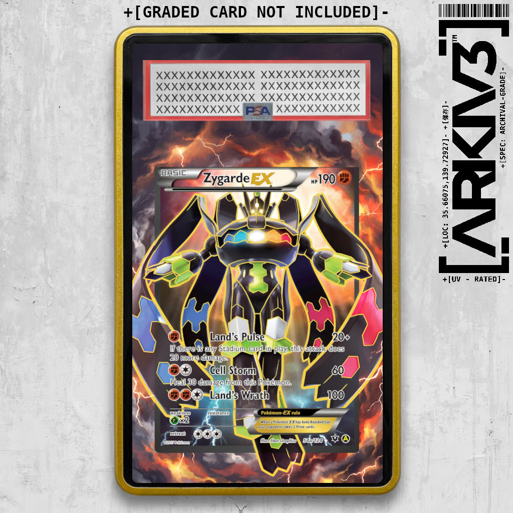 [UNIT: 54a124] //Zygarde EX Extended Art Display Case - Graded