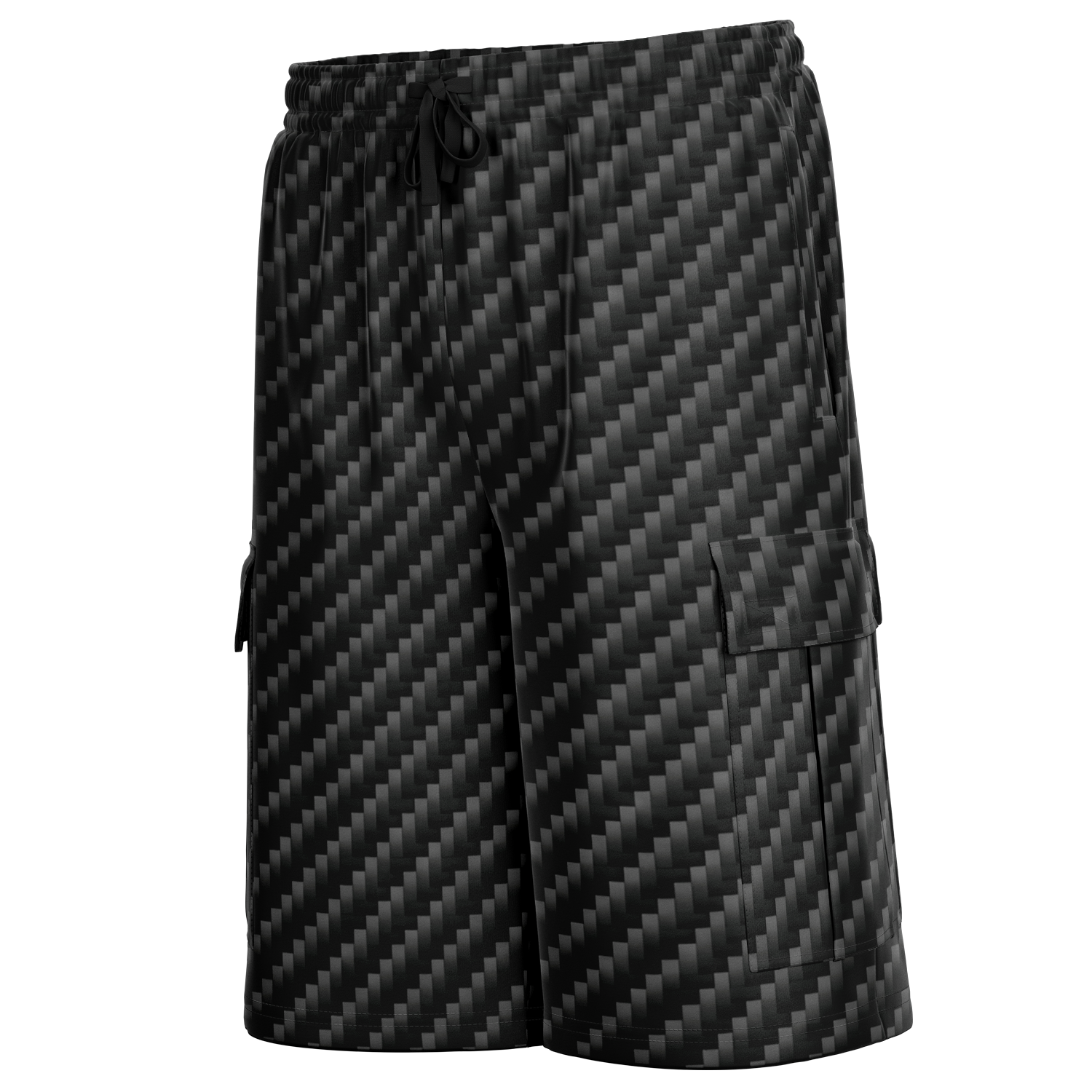 Stealth Carbon Cargo Shorts - ARKIV3
