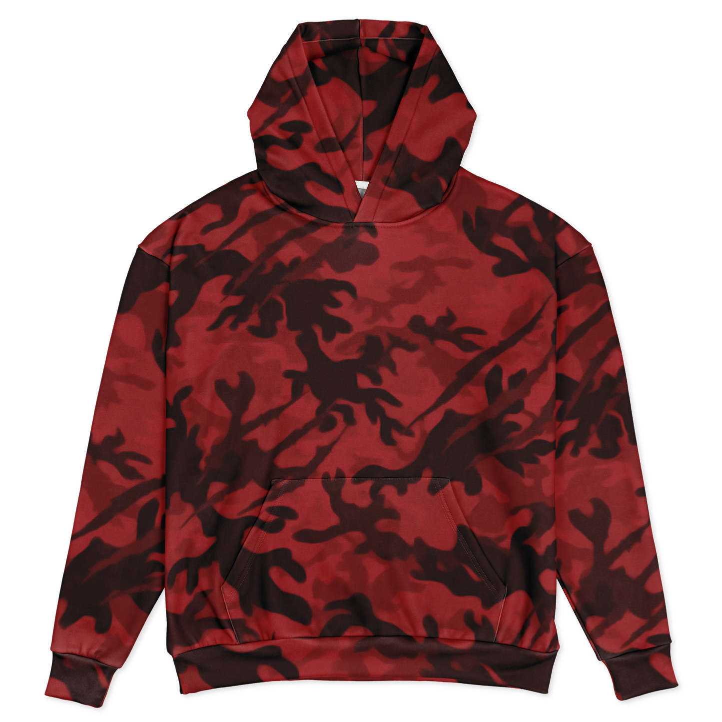 Red Tiger Camo Heavy Hoodie