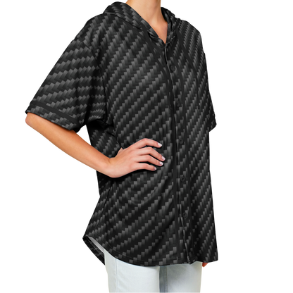 Stealth Carbon Hooded Jersey - ARKIV3