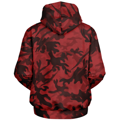 Red Tiger Camo Heavy Hoodie