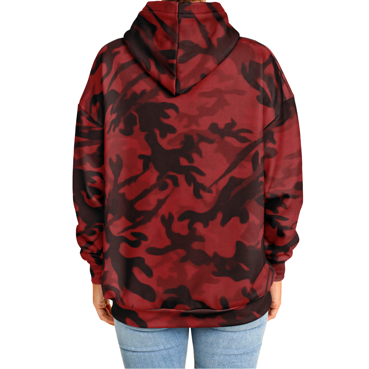 Red Tiger Camo Heavy Hoodie