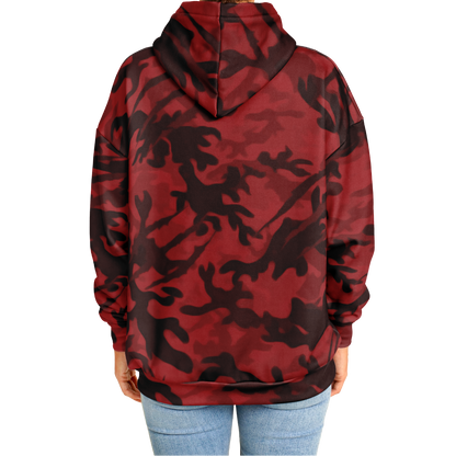 Red Tiger Camo Heavy Hoodie