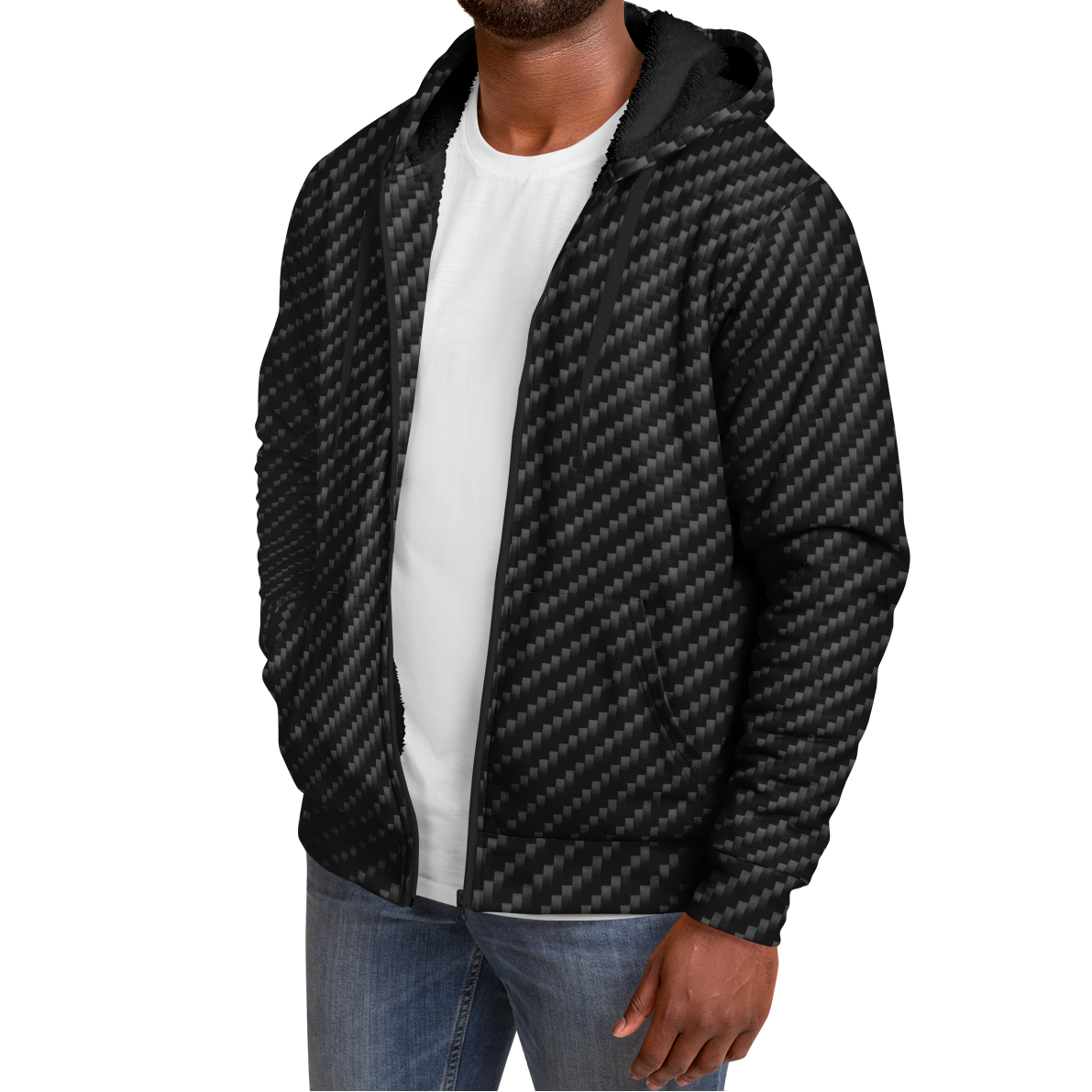 Stealth Carbon Fleece Hoodie - ARKIV3