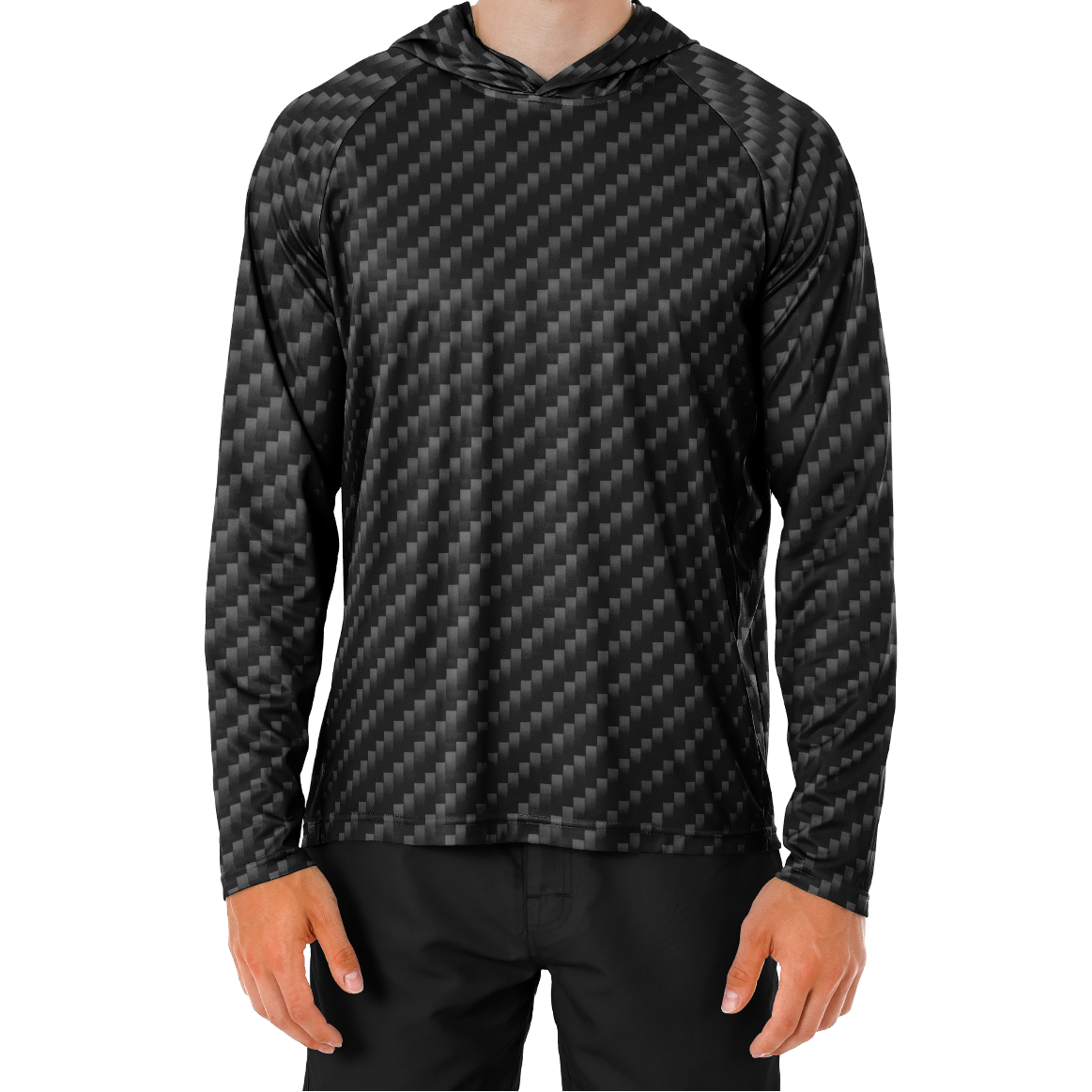 Stealth Carbon Performance Hoodie - ARKIV3