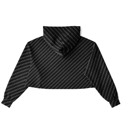 Stealth Carbon Cropped Hoodie - ARKIV3