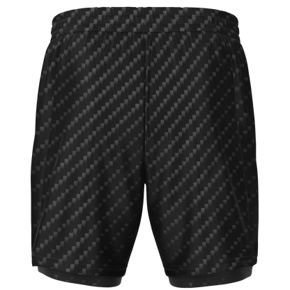 Stealth Carbon Men's 2-in-1 Shorts - ARKIV3