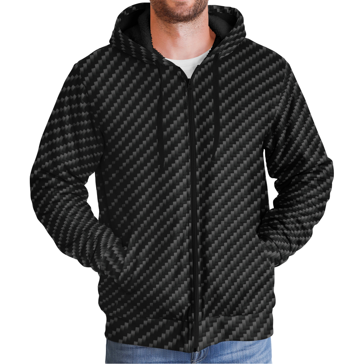 Stealth Carbon Fleece Hoodie - ARKIV3