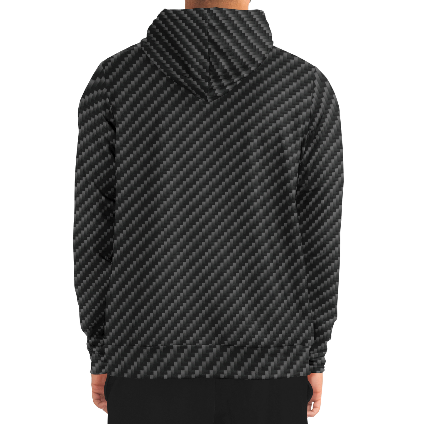 Stealth Carbon Zip Hoodie - ARKIV3