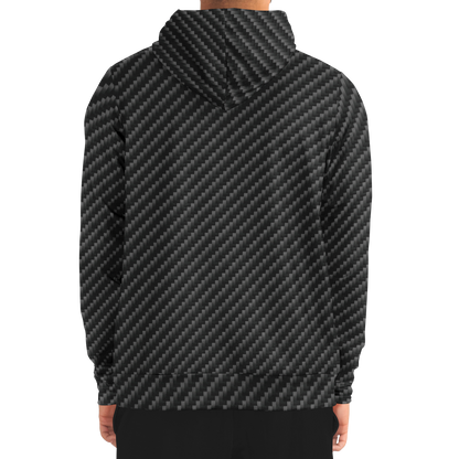Stealth Carbon Zip Hoodie - ARKIV3