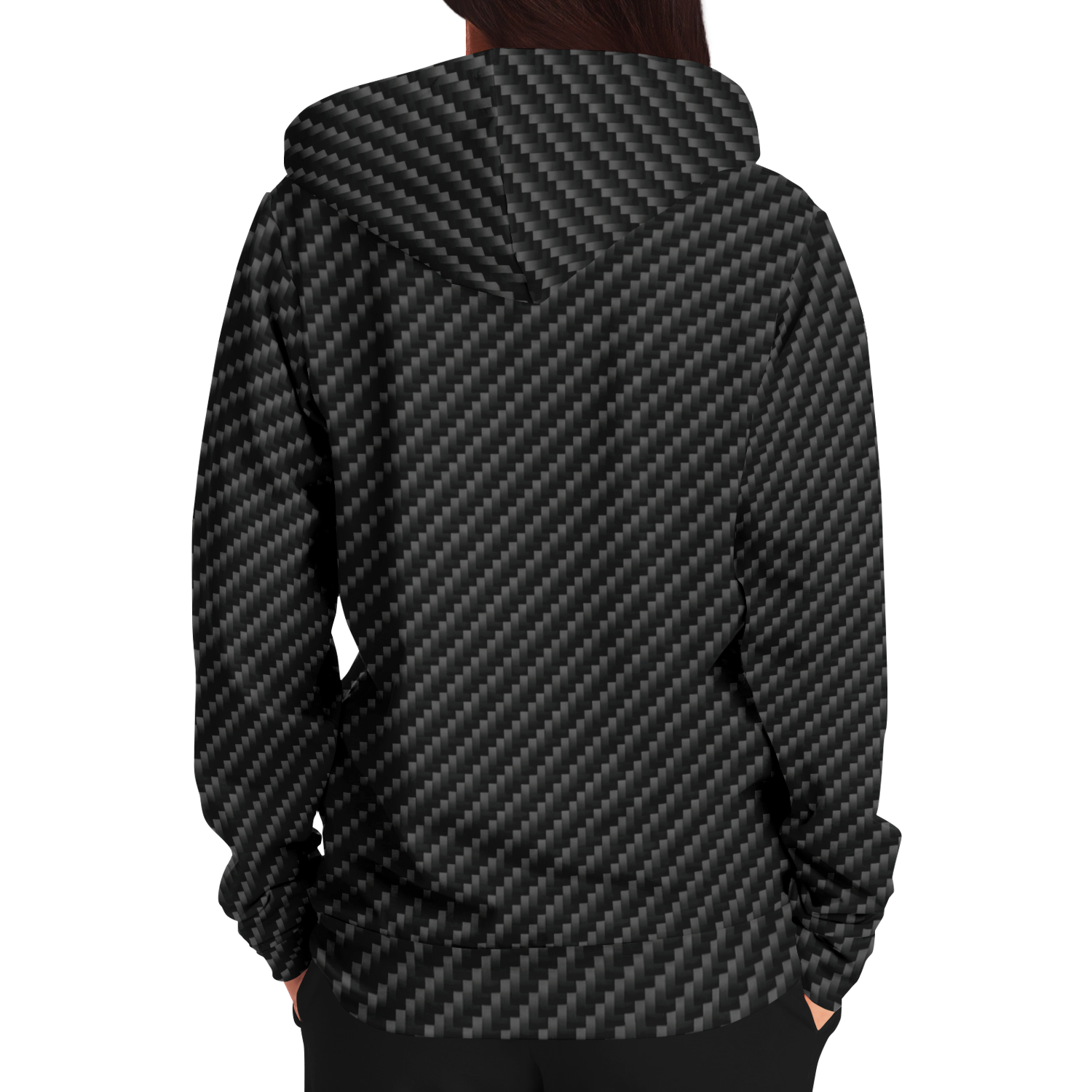 Stealth Carbon Zip Hoodie - ARKIV3