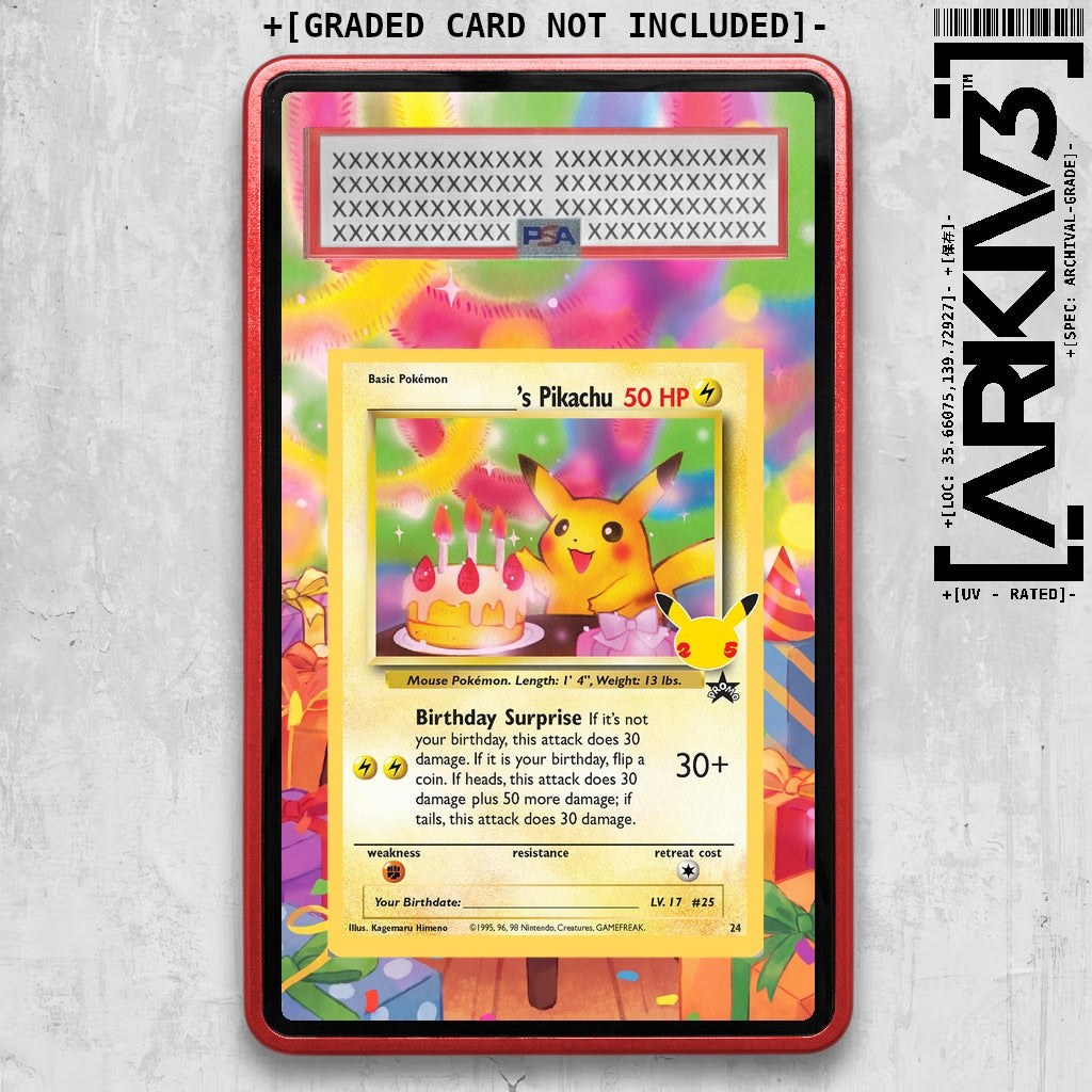 ARKIV3 PSA graded front - Red