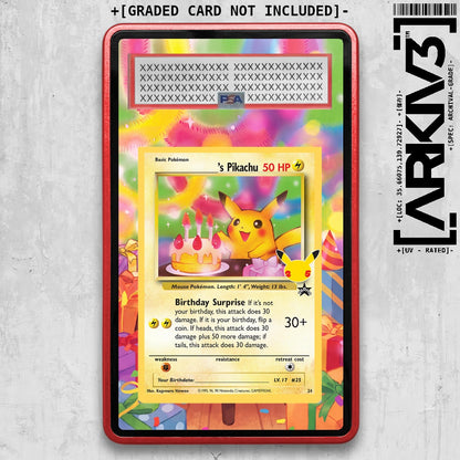 ARKIV3 PSA graded front - Red